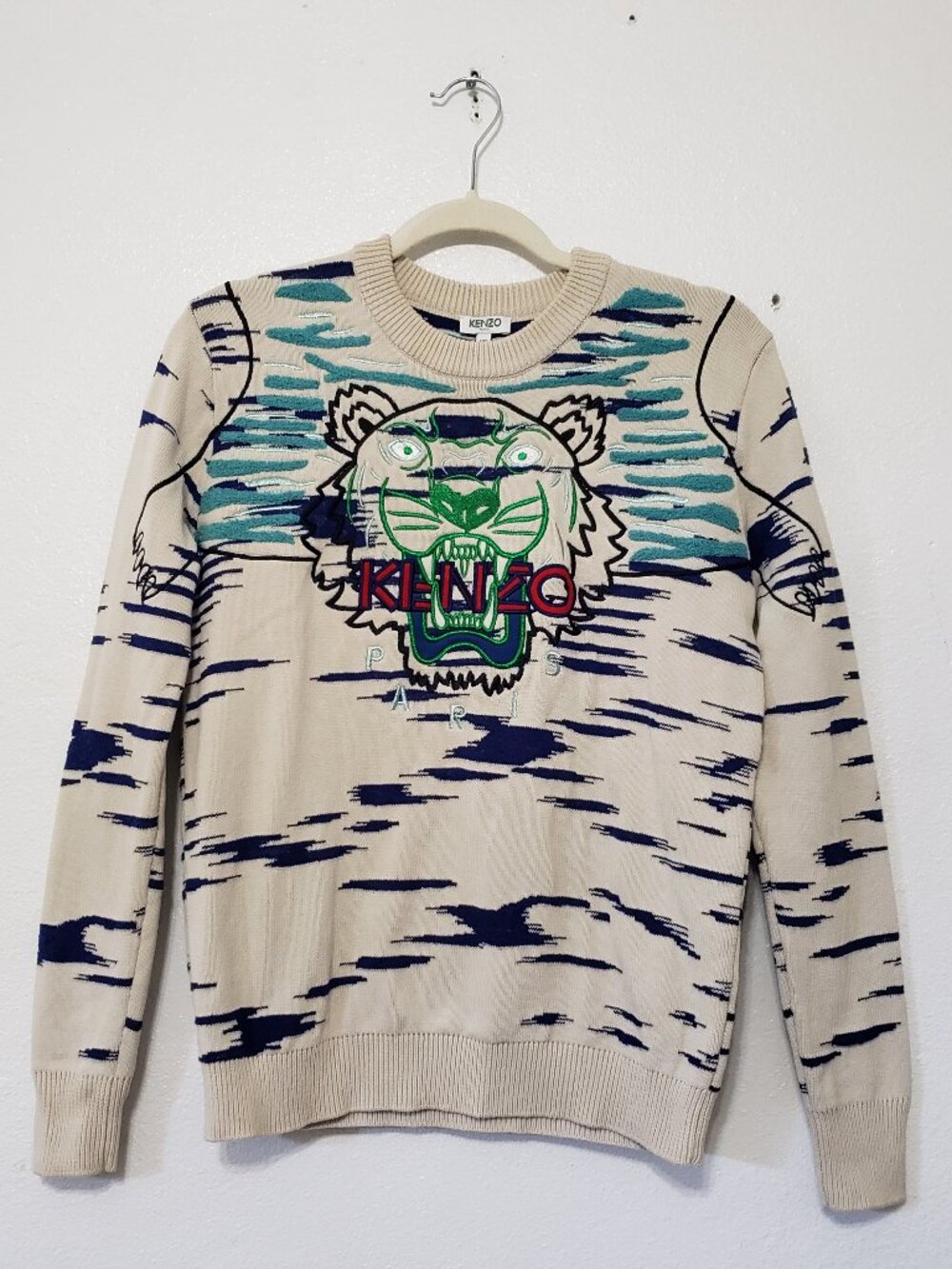 Kenzo Claw Tiger Knit Sweater